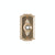 Door Hardware - DBB Door Bell Button E30804 2 1/2" X 4 1/2" Bordeaux Escutcheon