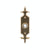 Door Hardware - DBB Door Bell Button E828 Fleur De Lis Escutcheon 2" X 8"