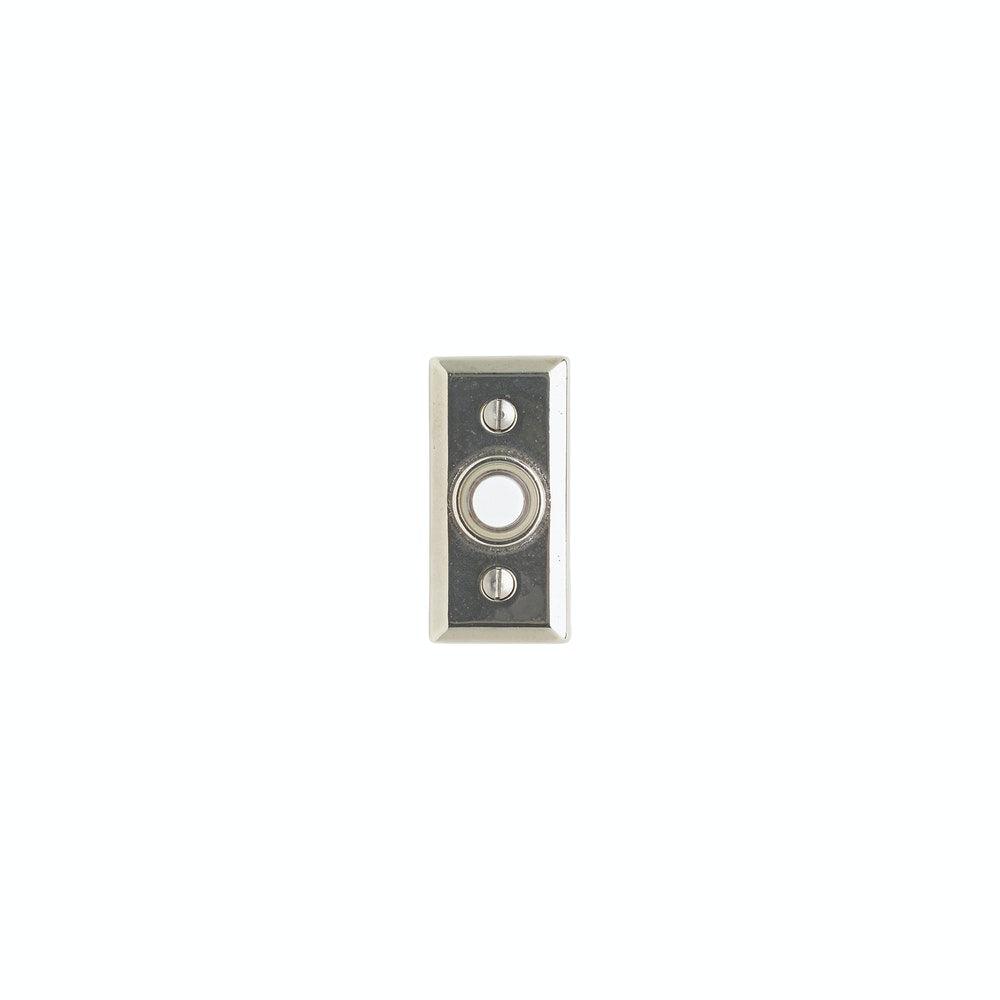 Door Hardware - DBB Door Bell Button EW105 Rectangular Escutcheon 1 1/2" X 3"