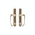 Sliding Door Dummy - Ellis 1 3/4" X 11" E041 Sliding Door Dummy Set