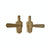 Passage Set - Roger Thomas Paris Collection 2 1/2" X 6" E10010 Passage Spring Latch