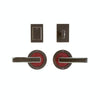 Patio Set - Designer 3 1/2" E101 Patio Dead Bolt/Spring Latch
