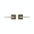Passage Set - Verdura 3" X 3" E10520 Passage Spring Latch