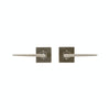 Passage Set - Verdura 3" X 3" E10520 Passage Mortise Lock