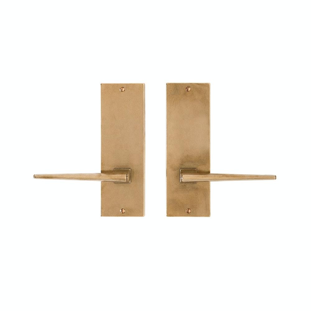 Passage Set - Verdura 3" X 9" E10526 Passage Mortise Lock