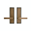 Passage Set - Designer 3" X 10" E115 Passage Mortise Lock