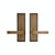 Passage Set - Designer 3" X 10" E115 Passage Mortise Lock