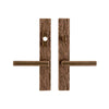 Sliding Door Dummy - Edge 1 3/4" X 11" E195 Sliding Door Dummy Set
