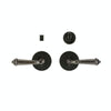 Metro 3 1/2" Round E202 Privacy Spring Latch