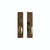 Entry Full Dummy - Metro Entry 3 1/2" X 18" G204-E206 Full Dummy With 2 1/4" X 10" Interior