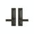 Passage Set - Mack 2 1/2" X 10" E21056 Passage Mortise Lock