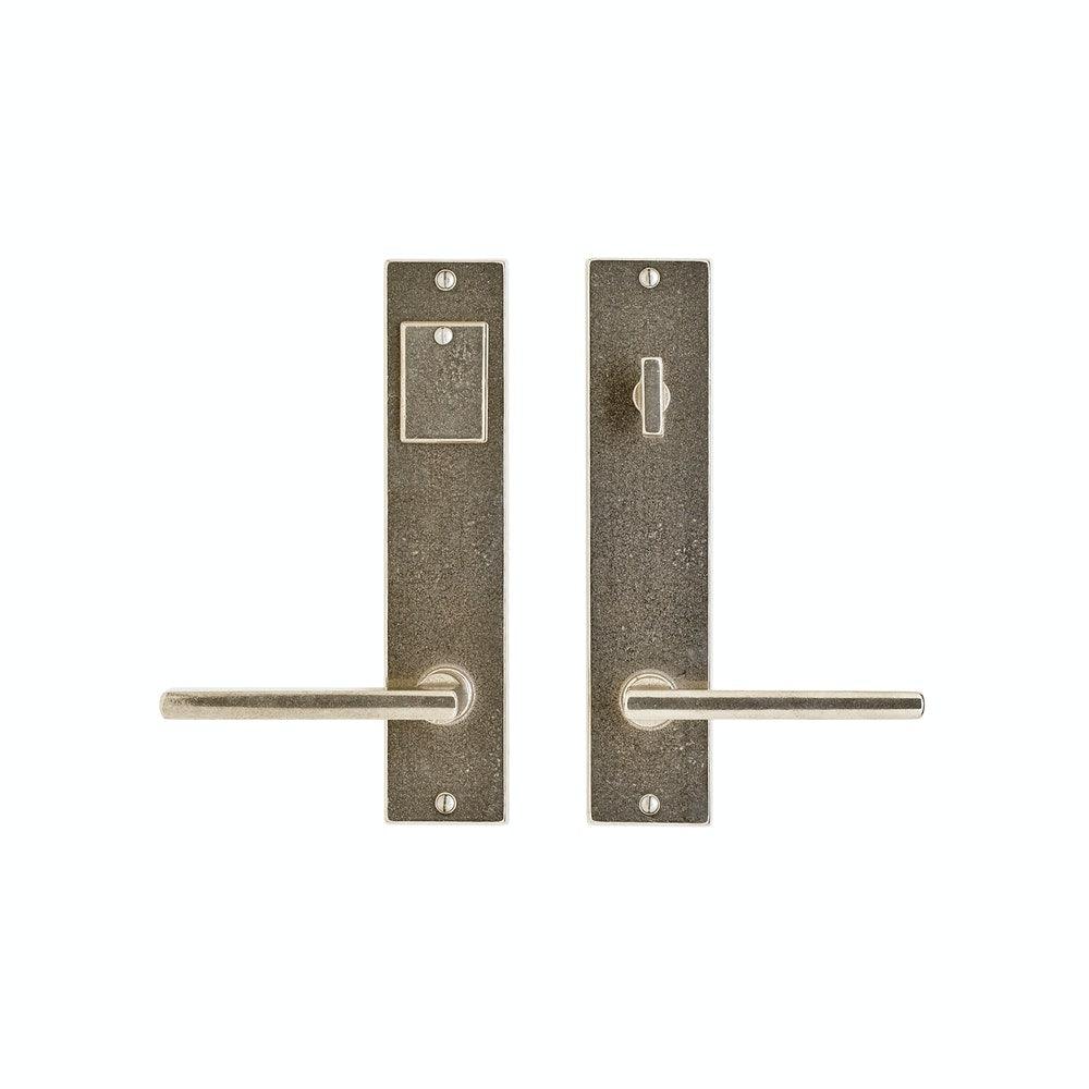 Entry Dead Bolt/Spring Latch - Metro Entry 2 1/4" X 10" E233-E231 Dead Bolt / Spring Latch With 2 1/4" X 10" Interior Escutcheon