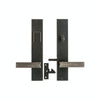 Metro Gate Deadbolt Latch with E258-E257 - 2 1/2" x 13"