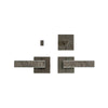 Passage Set - Trousdale 3" X 3" E30303 Passage Spring Latch