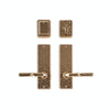 Patio Set - Hammered 2 1/2" X 8" E30406 Patio Dead Bolt/Spring Latch