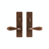 Privacy Spring Latch - Hammered 2 1/2" X 10" Hammered E30410 Privacy Spring Latch