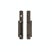 Sliding Door Dummy - Hammered 1 3/4" X 13" E30482 Sliding Door Dummy Set