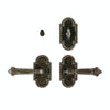 Passage Set - Corbel-Arched 2 1/2" X 4 1/2" E30603 Passage Mortise Lock