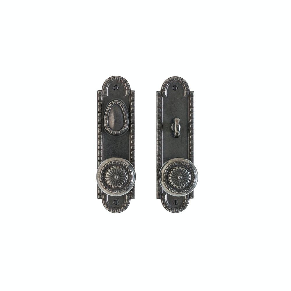 Entry Mortise Lock - Corbel Arched Entry 3 1/2" X 22" G30636-E30607 Mortise Lock With 2 1/2" X 9" Interior