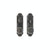 Entry Mortise Lock - Corbel Arched Entry 3" X 19" G30633-E30607 Mortise Lock With 2 1/2" X 9" Interior