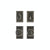 Entry Dead Bolt/Spring Latch - Corbel Rectangular Entry 2 1/2" X 4 1/2" E30703 Dead Bolt / Spring Latch