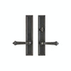 Multipoint Entry - Corbel Rectangular 2" X 11" E30767 Multi-Point Entry Trim With American Cylinder, Lever High
