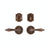 Entry Dead Bolt/Spring Latch - Bordeaux Entry 3 1/4" E30803 Dead Bolt / Spring Latch