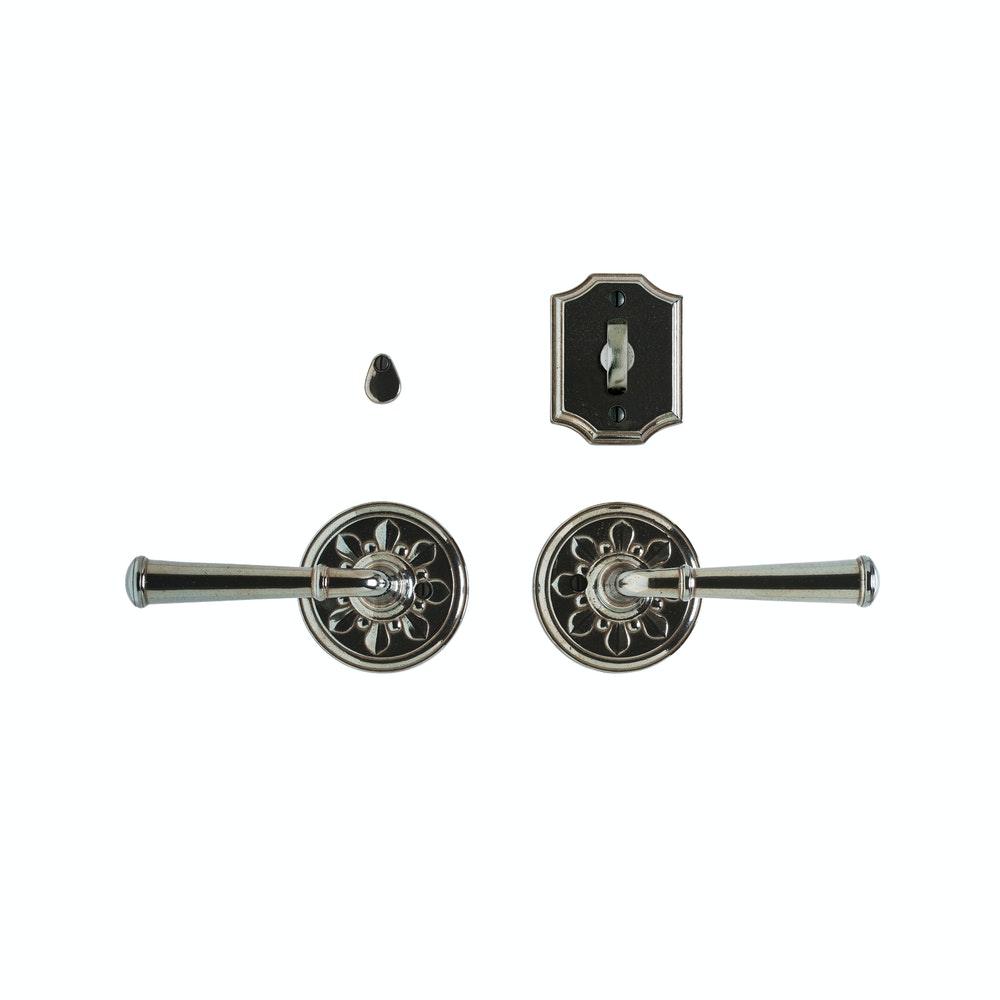 Privacy Spring Latch - Bordeaux 3 1/4" Round E30803 Privacy Spring Latch