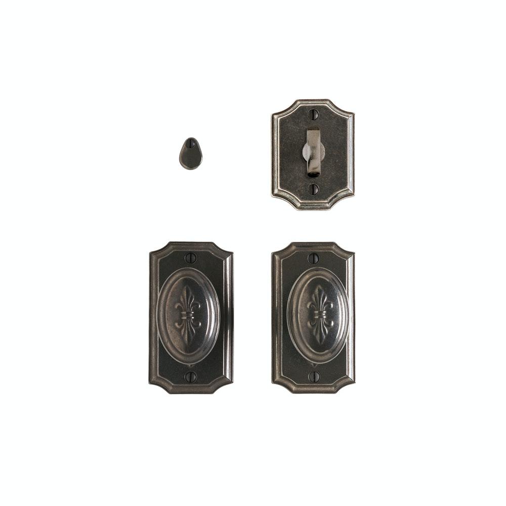 Privacy Mortise Bolt - Bordeaux 2 1/2" X 4 1/2" E30804 Privacy Mortise Bolt/Spring Latch