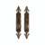 Entry Dead Bolt/Spring Latch - Bordeaux Entry 3" X 28 13/16" G30833-E30811 Dead Bolt/ Spring Latch With 2 1/2" X 16 7/16" Interior