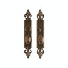 Entry Dead Bolt/Spring Latch - Bordeaux Entry 2 1/2" X 16 7/16" E30812-E30811 Dead Bolt / Spring Latch With