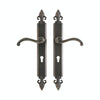 Multipoint Entry - Bordeaux 2" X 17" E30868 Multi-Point Entry Trim With Profile Cylinder, Lever High