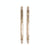 Sliding Door Dummy - Bordeaux 1 1/4" X 17 11/16" E30874 Sliding Door Dummy Set