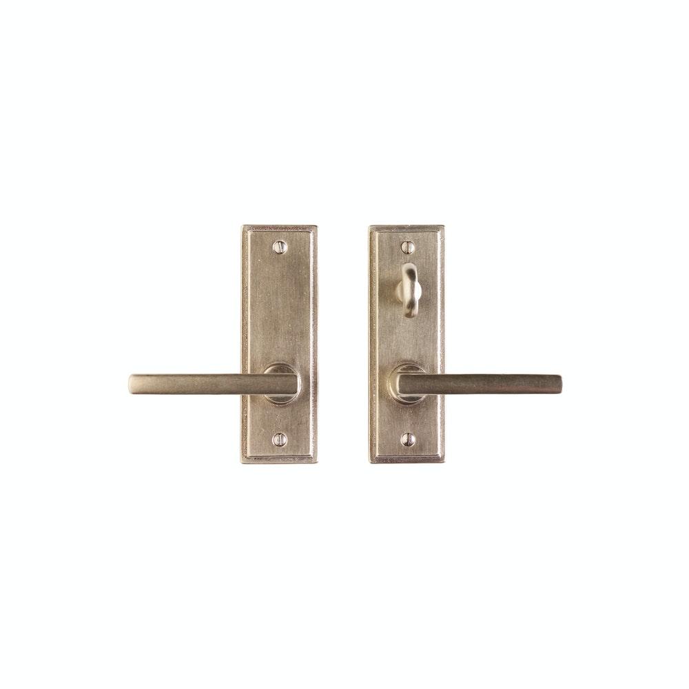 Screen Set - Stepped 2" X 6" E317 Screen Privacy Mortise Lock