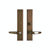 Passage Set - Stepped 2 1/2" X 13" E356 Passage Spring Latch