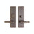 Patio Set - Stepped 3 1/2" X 13" E360 Patio Dead Bolt/Spring Latch