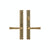 Sliding Door Dummy - Stepped 1 3/8" X 11" E376 Sliding Door Dummy Set