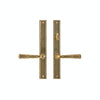 Multipoint Patio - Stepped 1 3/8" X 11" E327 Multi-Point Patio Trim, Lever Low