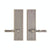 Passage Set - Rectangular 3" X 10" E404 Passage Spring Latch