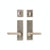Patio Set - Rectangular 2 1/2" X 8" E410 Patio Mortise Lock