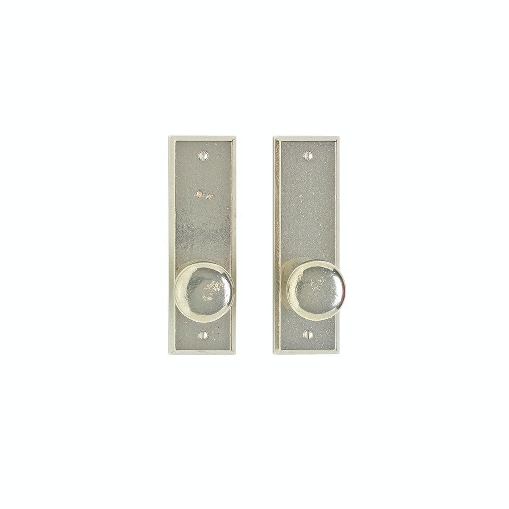 Passage Set - Rectangular 2 1/2" X 8" E410 Passage Spring Latch