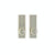 Passage Set - Rectangular 2 1/2" X 8" E410 Passage Spring Latch