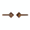 Privacy Spring Latch - Diamond 3 9/16" X 3 9/16" E415 Privacy Spring Latch