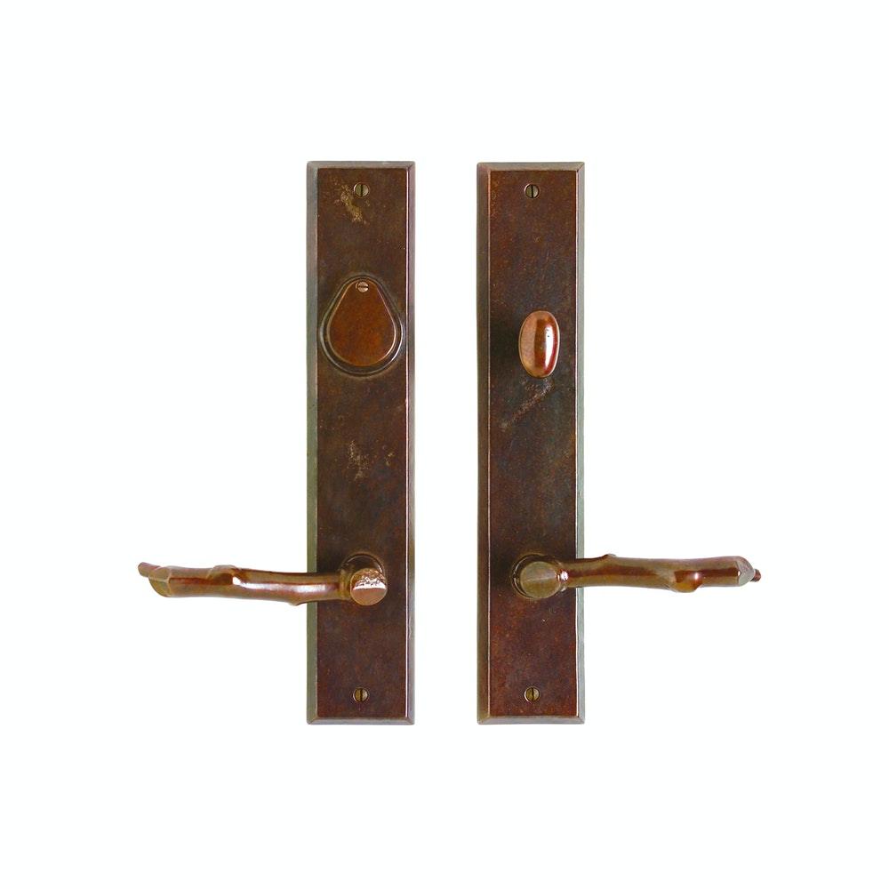 Patio Set - Rectangular 2 1/2" X 13" E436 Patio Dead Bolt/Spring Latch