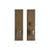 Single Dummy - Rectangular 3 1/2" X 13" E460 Single Dummy