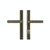 Multipoint Passage - Rectangular 1 3/8" X 11" E456 Multi-Point Passage Trim, Lever High