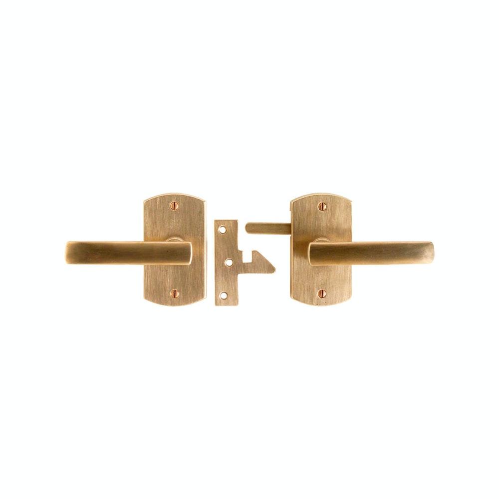 Gate Sets - Curved Gate Latch Passage With E504 - 2 1/2" X 4 1/2"