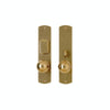 Patio Set - Curved 2 1/2" X 11" E512 Patio Dead Bolt/Spring Latch
