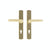 Multipoint Entry - Curved 1 3/4" X 11" E532 Multi-Point Entry Trim With Profile Cylinder, Lever High