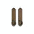 Single Dummy - Arched 2 1/2" X 11" E704 Single Dummy
